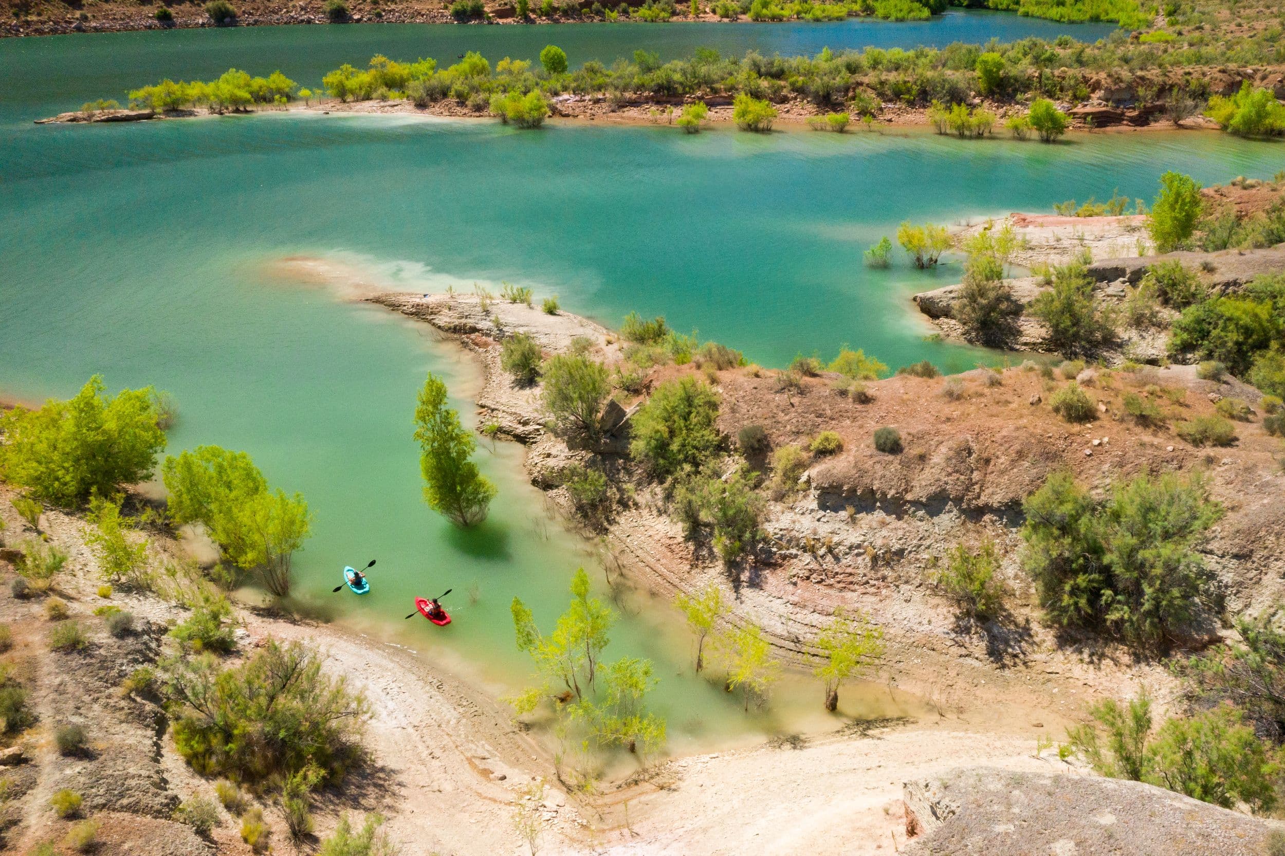 Rent Kayaks or Paddle Boards and explore Quail Creek Reservoir